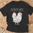 Chicken Game Don`T Look At The Chicken Game Over Farmers Camiseta unisex Regalos para ancianos