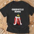 Chipotle King Camisa Para Hombre Chipotle Lover Chipotle Mexicano Sin Mangas Camiseta unisex Regalos para ancianos