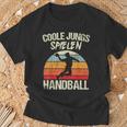 Cool Boys Playing Handball Handballer Boys Children's T-Shirt Geschenke für alte Männer