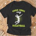 Cool Boys Playolleyballolleyballer Boys Children's T-Shirt Geschenke für alte Männer