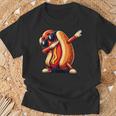 Cool Hot Dog Dabbing Fast Food Hotdog Lovers Toddler T-Shirt Gifts for Old Men