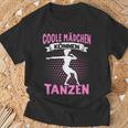 Coole Girlchen Kann Tanzen Dance Dance Sayings Dancer T-Shirt Geschenke für alte Männer