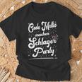 Coole Muttis Machen Schlagerparty Outfit Sexy Schlager Party T-Shirt Geschenke für alte Männer