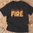 Costume De Flamme De Feu Pour Adulte Enfant Homme Et T-Shirt Cadeaux pour les vieillards