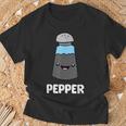Costume De Poivre Et De Sel Assortis T-Shirt Cadeaux pour les vieillards