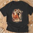 Crâne En Sucre Pour Et Homme Dia De Muertos Catrina Jour Des Morts T-Shirt Cadeaux pour les vieillards