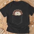 Casual Cute Spiky Hedgehog In Your Pocket T-Shirt Geschenke für alte Männer