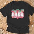 Dada Of The Berry First Birthday Strawberry Family Matching T-Shirt Gifts for Old Men