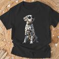 Dalmatian With Sunglasses Dogs I Love Dalmatian T-Shirt Geschenke für alte Männer