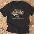 Das Ist Ein Abbate Ding Das Würdest Du Nicht Verstehen Abbate Name T-Shirt Geschenke für alte Männer