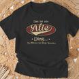 Das Ist Ein Alie Ding Das Würdest Du Nicht Verstehen Alie Name T-Shirt Geschenke für alte Männer