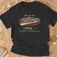 Das Ist Ein Billings Ding Das Würdest Du Nicht Verstehen Billings Name T-Shirt Geschenke für alte Männer