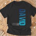 David Name First Name Boy Man Birthday T-Shirt Geschenke für alte Männer