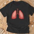 Disfraces De Grupo De Anatomía De Órganos Del Cuerpo Humano Disfraz De Pulmones Camiseta unisex Regalos para ancianos