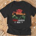 Divertido Papasaurus Dinosaurios Amante Del Día Del Padre Dinosaurios Camiseta unisex Regalos para ancianos