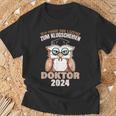 Doctor 2024 Graduation PhD Graduation Party Doctorate T-Shirt Geschenke für alte Männer