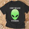 I Don't Believe In HumansT-Shirt Geschenke für alte Männer