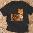 Doppelkopf Card Game Foxes Catch T-Shirt Geschenke für alte Männer