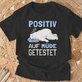 Eisbär Auf Positiv Müde Tested Sleep S T-Shirt Geschenke für alte Männer