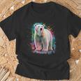 Eisbär Women's Colourful Watercolour Polar Bear T-Shirt Geschenke für alte Männer