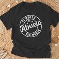 El Mejor Abuelo Del Mundo Regalo Para Abuelo Regalo Abuelo Camiseta unisex Regalos para ancianos