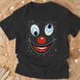 Fancy Dress Clown Face Outfit Clown Costume Carnival T-Shirt Geschenke für alte Männer