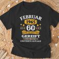 February 1965 60Th Birthday Man Woman T-Shirt Geschenke für alte Männer