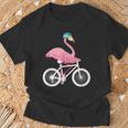 Flamingo Bicycle Bike Flamingo T-Shirt Geschenke für alte Männer