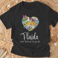 Florida Sunshine Beach And Key Lime Pie Florida T-Shirt Geschenke für alte Männer