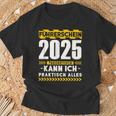 Führerschein 2025 Theoretisch Kann Ich Praktisch Alles Auto T-Shirt Geschenke für alte Männer