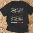 100 Jours D'école Et Toujours Aimer Ça Hearts 100E Jour T-Shirt Cadeaux pour les vieillards