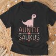 Bae For Auntie Saurus Cute Aunty Dinosaur Aunt Camiseta unisex Regalos para ancianos