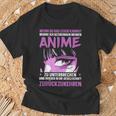 Gezwungen My Anime Zu Unterbreak Japanese T-Shirt Geschenke für alte Männer