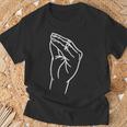 Italian Hand Gesture Italy Italiano T-Shirt Geschenke für alte Männer