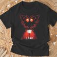 Mothman Moth Lamp Weirdcore Oddly Specific Meme T-Shirt Geschenke für alte Männer