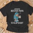 Sleep Papa Official Best Dad Sleep T-Shirt Geschenke für alte Männer