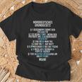 Slogan North Sea North German Basic Law T-Shirt Geschenke für alte Männer