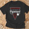 Gamer Gamer Nerd Gaming T-Shirt Geschenke für alte Männer