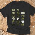 Gaming Games Console Controller Evolution Gamer T-Shirt Geschenke für alte Männer