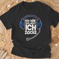 Gaming Ich Hör' Dich Nicht Ich Zocke Ich Hör T-Shirt Geschenke für alte Männer