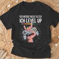 Gaming Konsole Zockenideospiel Gamer Geburtstag Geschenk T-Shirt Geschenke für alte Männer