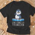 Ganz Dünnes Eis Freundchen Sarkasmus Lustiger Spruch Fun T-Shirt Geschenke für alte Männer