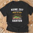 Gartenbahn Steam Train Model Railway Garden Slogan T-Shirt Geschenke für alte Männer