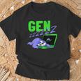 Gen Z Slogan Sleeping Fault Gen Zzz Generation Z T-Shirt Geschenke für alte Männer