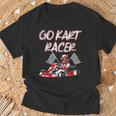 Go Kart Racer Red Kart Racing Kart T-Shirt Geschenke für alte Männer