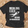 Goalkeeper Goalkeeper Football T-Shirt Geschenke für alte Männer