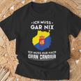 Gran Canaria Flag Travel T-Shirt Geschenke für alte Männer