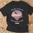 Grand Canyon Arizona Usa National Parks Travel Hiking T-Shirt Geschenke für alte Männer