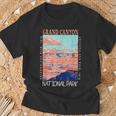 Grand Canyon National Park Arizona Envejecidointage Camiseta unisex Regalos para ancianos