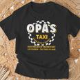 Grandpa's Taxi Chauffeur Auto Fahrbring Und Bringen T-Shirt Geschenke für alte Männer